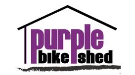Purple Bike Shed